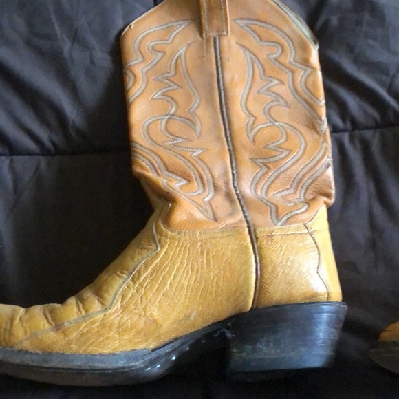 Handmade ostrich skin boots - Picture 2 of 10
